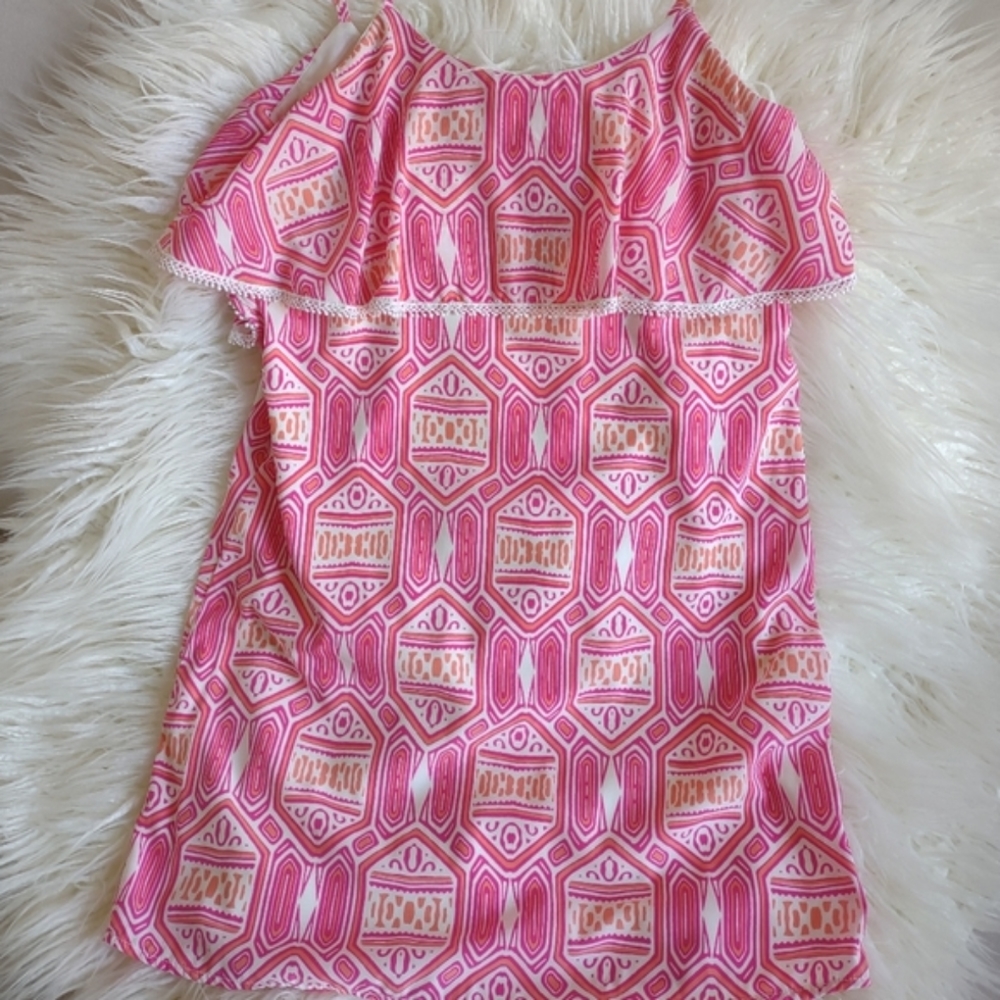 Mini Dress PEACH LOVE CREAM California S PINK